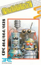 Box cover for Robbbot on the Amstrad CPC.