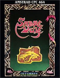 Box cover for Sabre Wulf on the Amstrad CPC.