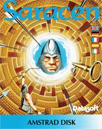 Box cover for Saracen on the Amstrad CPC.