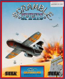Box cover for Scramble Spirits on the Amstrad CPC.
