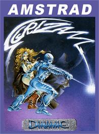 Box cover for Sgrizam on the Amstrad CPC.