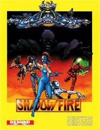 Box cover for Shadowfire on the Amstrad CPC.