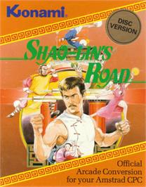 Box cover for Shao-lin's Road on the Amstrad CPC.