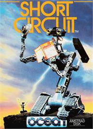 Box cover for Short Circuit on the Amstrad CPC.