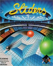 Box cover for Sliders on the Amstrad CPC.