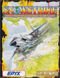Box cover for Snowstrike on the Amstrad CPC.