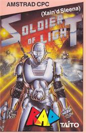 Box cover for Soldier of Light on the Amstrad CPC.