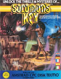Box cover for Solomon's Key on the Amstrad CPC.