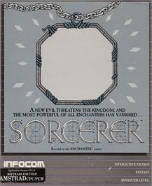 Box cover for Sorcerer on the Amstrad CPC.