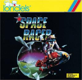 Box cover for Space Racer on the Amstrad CPC.