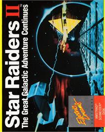 Box cover for Star Raiders 2 on the Amstrad CPC.