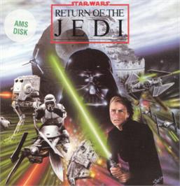 Box cover for Star Wars: Return of the Jedi on the Amstrad CPC.