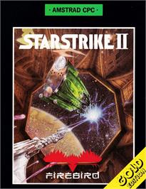 Box cover for Starstrike 2 on the Amstrad CPC.