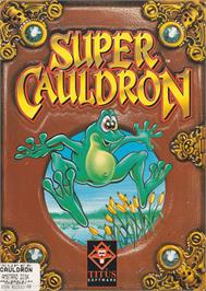 Box cover for Super Cauldron on the Amstrad CPC.