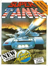 Box cover for Super Tank Simulator on the Amstrad CPC.