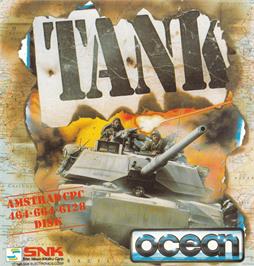 Box cover for Tank on the Amstrad CPC.