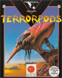 Box cover for Terrorpods on the Amstrad CPC.