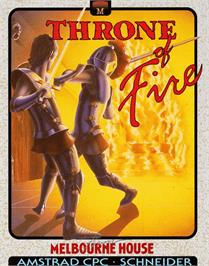 Box cover for Throne of Fire on the Amstrad CPC.