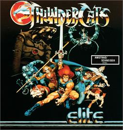 Box cover for Thundercats on the Amstrad CPC.