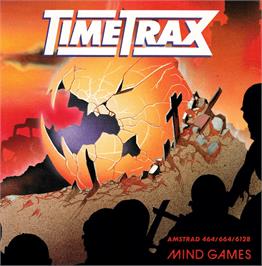 Box cover for Time Trax on the Amstrad CPC.