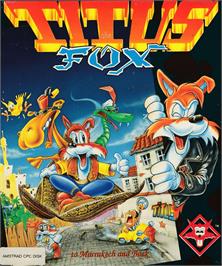 Box cover for Titus the Fox: To Marrakech and Back on the Amstrad CPC.