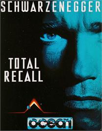 Box cover for Total Recall on the Amstrad CPC.
