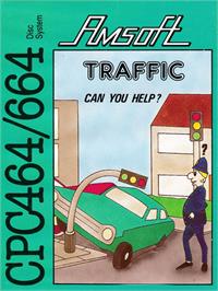 Box cover for Traffic on the Amstrad CPC.