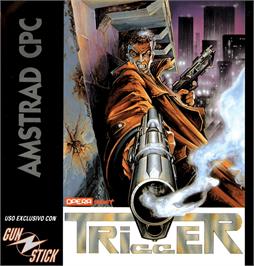 Box cover for Trigger on the Amstrad CPC.