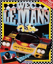 Box cover for WEC Le Mans 24 on the Amstrad CPC.