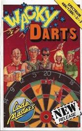 Box cover for Wacky Darts on the Amstrad CPC.