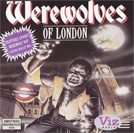 Box cover for Werewolves of London on the Amstrad CPC.