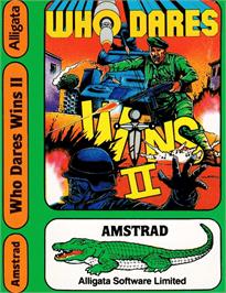 Box cover for Who Dares Wins 2 on the Amstrad CPC.