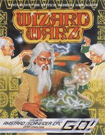 Box cover for Wizard Warz on the Amstrad CPC.