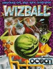 Box cover for Wizball on the Amstrad CPC.