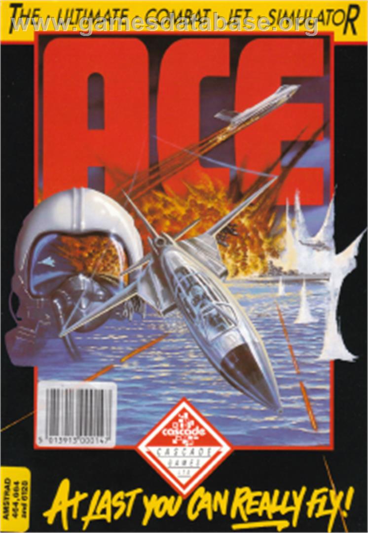 Ace: Air Combat Emulator - Amstrad CPC - Artwork - Box
