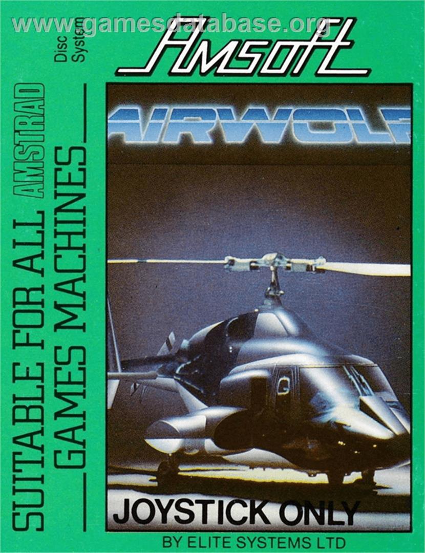 Airwolf - Amstrad CPC - Artwork - Box
