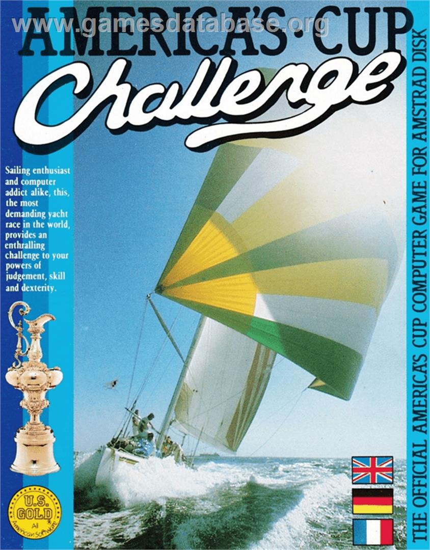 Arnie's America's Cup Challenge - Amstrad CPC - Artwork - Box