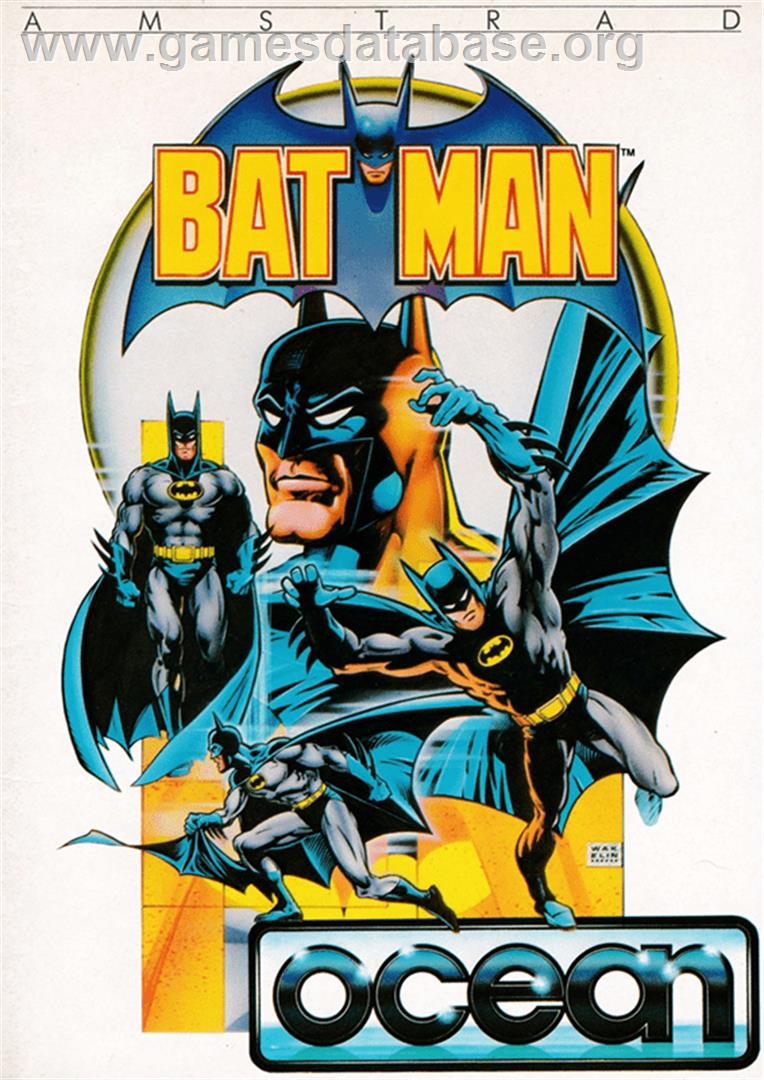 Batman: The Caped Crusader - Amstrad CPC - Artwork - Box