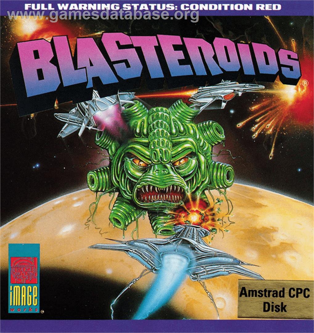 Blasteroids - Amstrad CPC - Artwork - Box