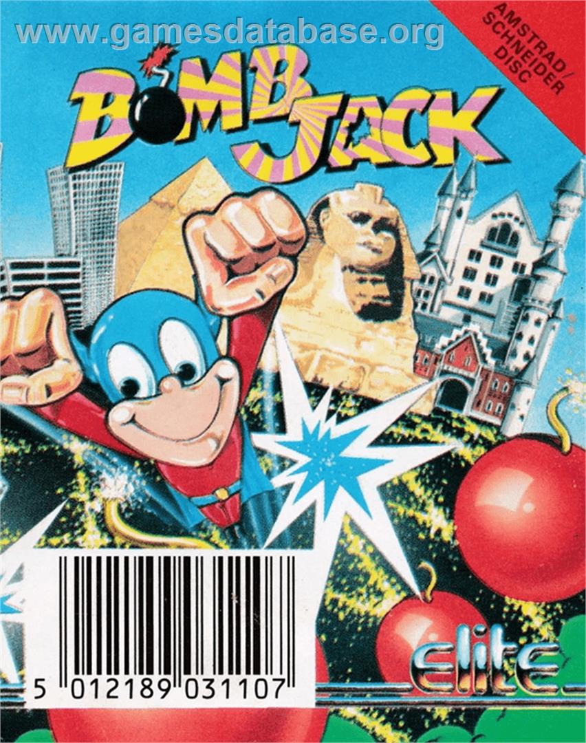 Bomb Jack - Amstrad CPC - Artwork - Box