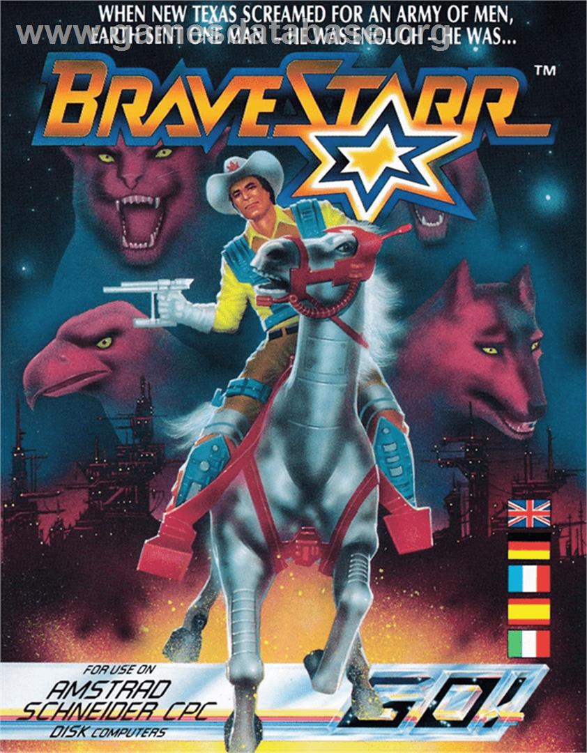 BraveStarr - Amstrad CPC - Artwork - Box
