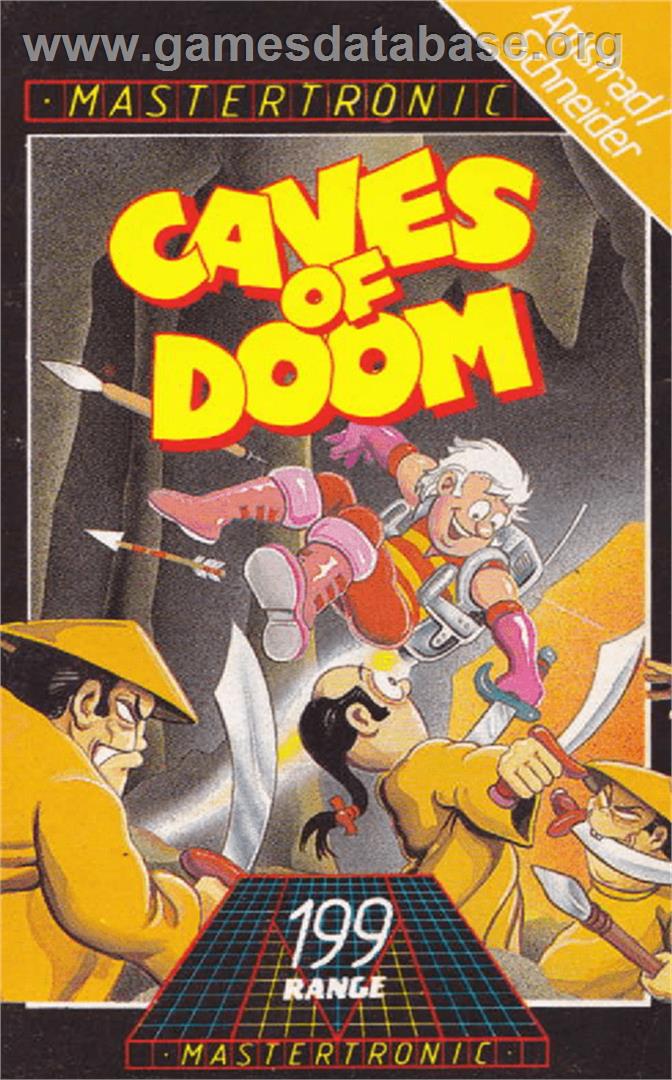 Caves of Doom - Amstrad CPC - Artwork - Box