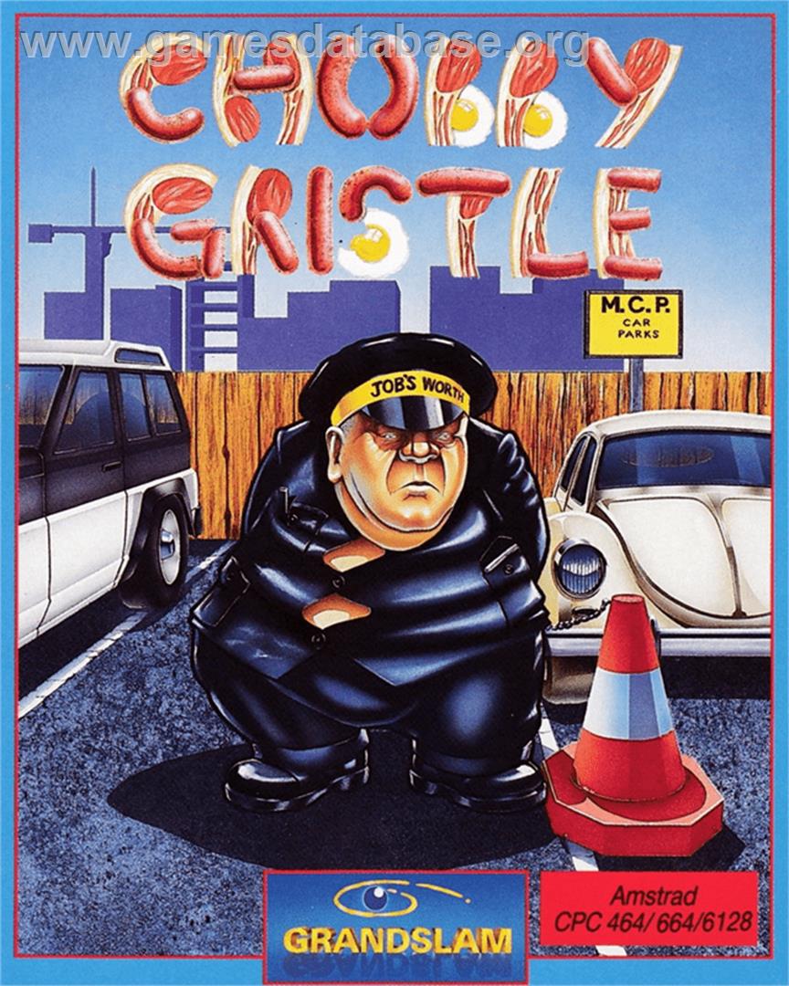Chubby Gristle - Amstrad CPC - Artwork - Box