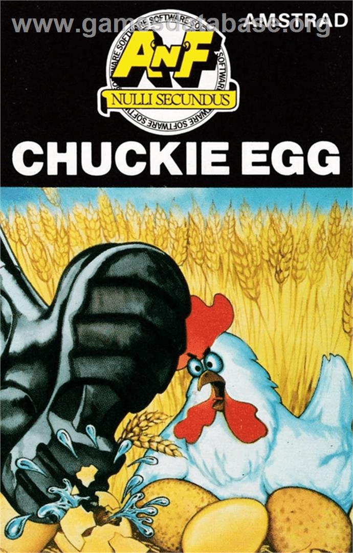 Chuckie Egg - Amstrad CPC - Artwork - Box