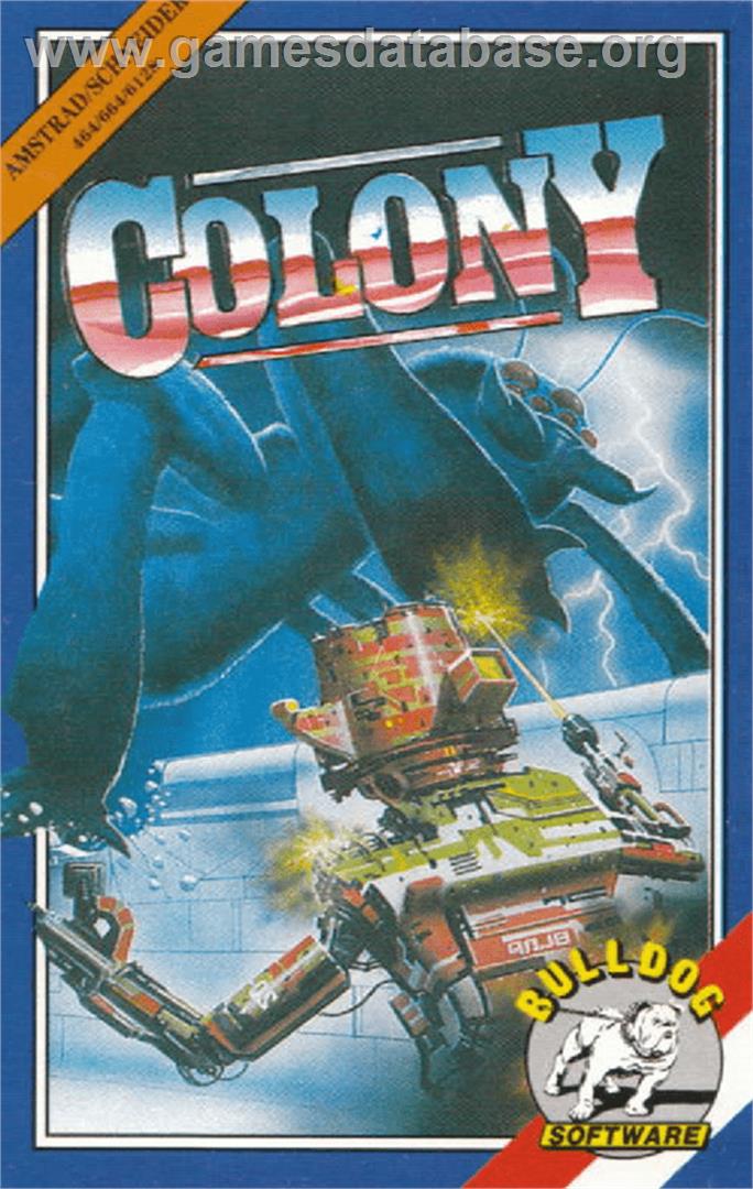 Colony - Amstrad CPC - Artwork - Box