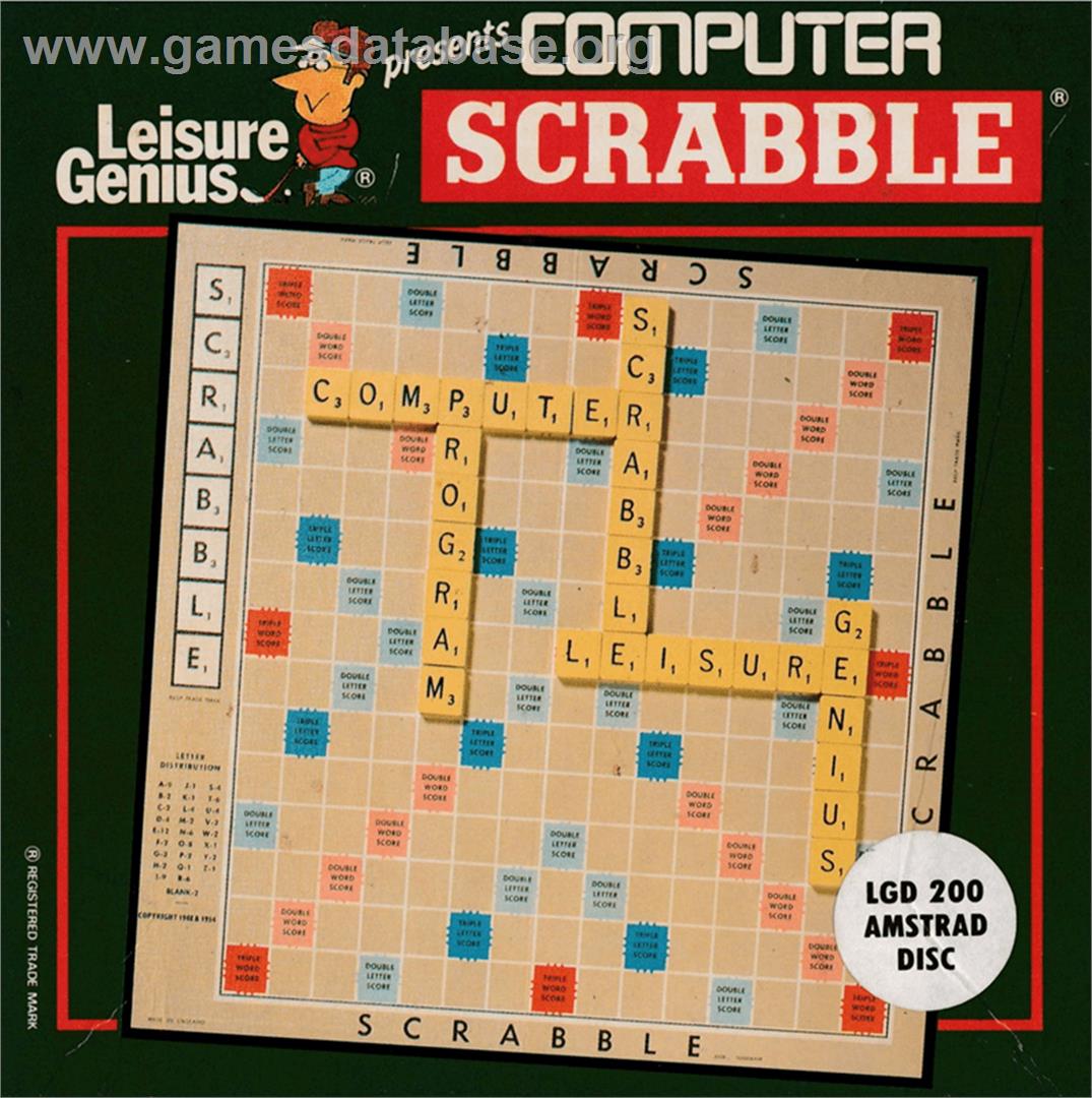 Computer Scrabble - Amstrad CPC - Artwork - Box