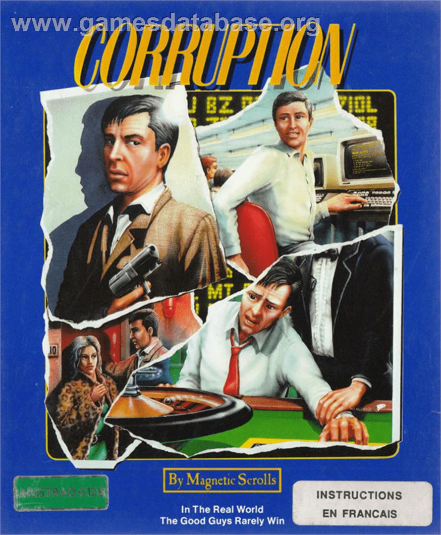 Corruption - Amstrad CPC - Artwork - Box