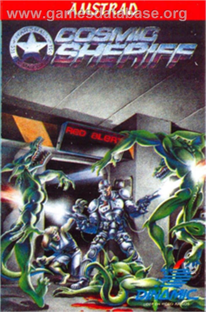 Cosmic Sheriff - Amstrad CPC - Artwork - Box