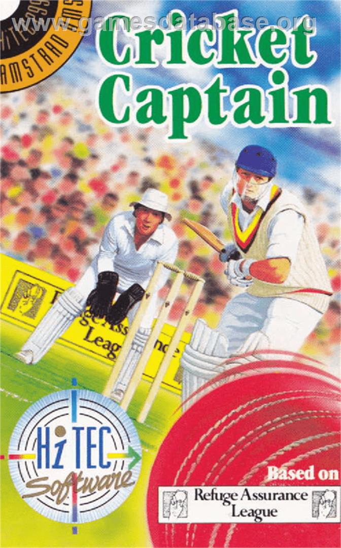 Cricket Captain - Amstrad CPC - Artwork - Box