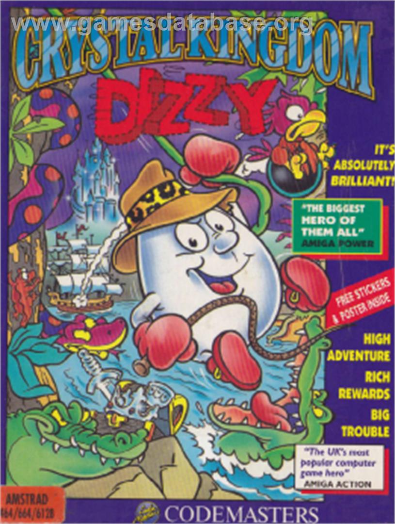 Crystal Kingdom Dizzy - Amstrad CPC - Artwork - Box